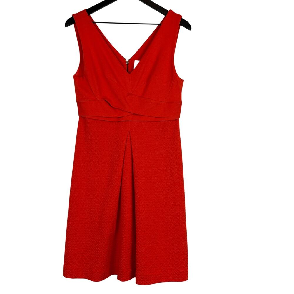 HD in Paris Anthropologie Size 10 Orange Ardmore Mini Dress Knit